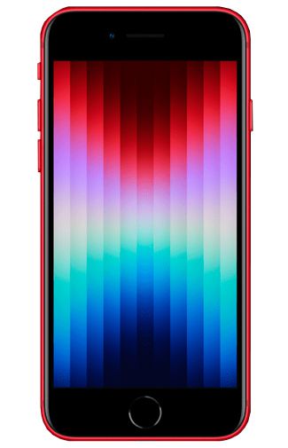 Belsimpel Apple iPhone SE 2022 256GB Rood aanbieding
