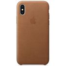 Apple Leather Case Brown iPhone X