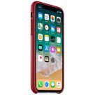 Apple Leather Case Red iPhone X