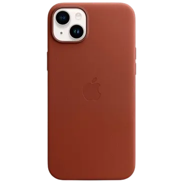 Apple Magsafe Leather Back Cover Brown Apple iPhone 14 Plus