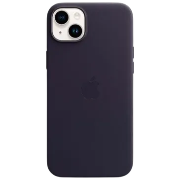 Apple Magsafe Leather Back Cover Grey Apple iPhone 14 Plus