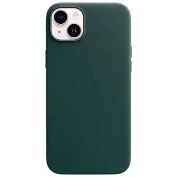 Apple Magsafe Leather Back Cover Green Apple iPhone 14 Plus