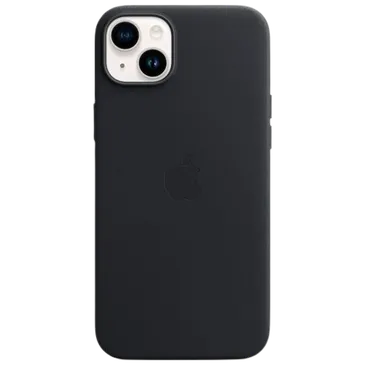 Apple Magsafe Leather Back Cover Black Apple iPhone 14 Plus