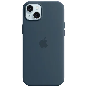 Apple MagSafe Silicone Back Cover Bleu Apple iPhone 15 Plus
