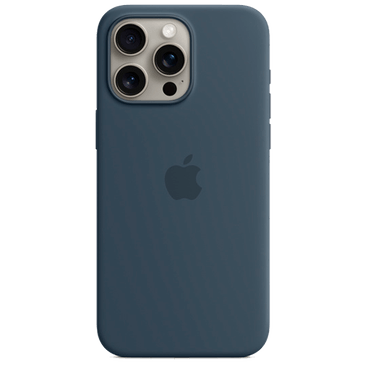 Apple MagSafe Silicone Back Cover Azul Apple iPhone 15 Pro Max