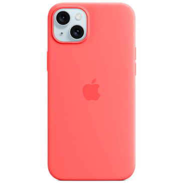 Apple MagSafe Silicone Back Cover Koraalrood Apple iPhone 15 Plus