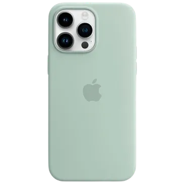 Apple Magsafe Silicon Back Cover Light Green Apple iPhone 14 Pro Max