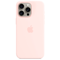  Apple MagSafe Silicone  Back Cover Pink Apple iPhone 15 Pro Max