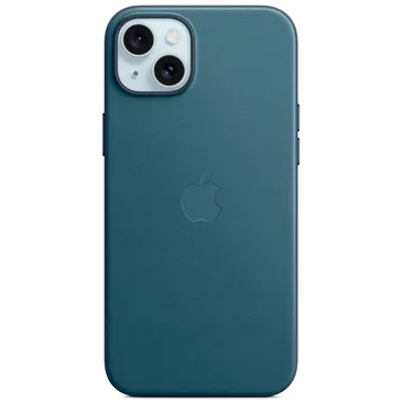 Apple MagSafe Textiel Back Cover Blauw Apple iPhone 15 Plus