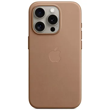 Apple MagSafe Textiel Back Cover Bruin Apple iPhone 15 Pro