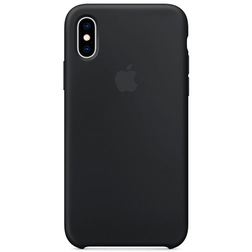 Apple Silicone Case Black iPhone XS