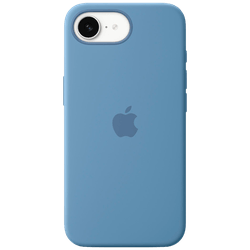 Apple Silicone  Back Cover Blue Apple iPhone 16e