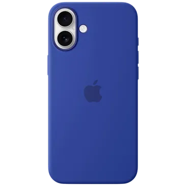 Apple Silicone  Back Cover Blue MagSafe Apple iPhone 16 Plus