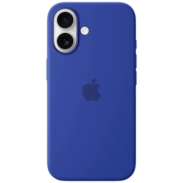 Apple Silicone  Back Cover Blue MagSafe Apple iPhone 16
