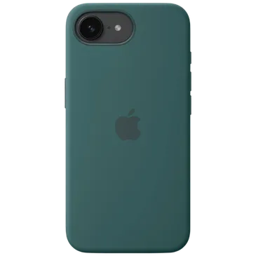 Apple Siliconen Back Cover Groen Apple iPhone 16e