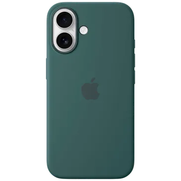 Apple Silicone  Back Cover Green MagSafe Apple iPhone 16