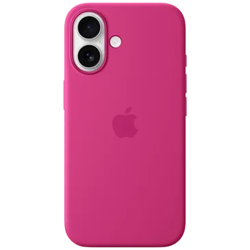 Apple Silicone  Back Cover Pink MagSafe Apple iPhone 16