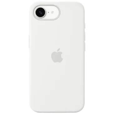 Apple Silicone  Back Cover White Apple iPhone 16e