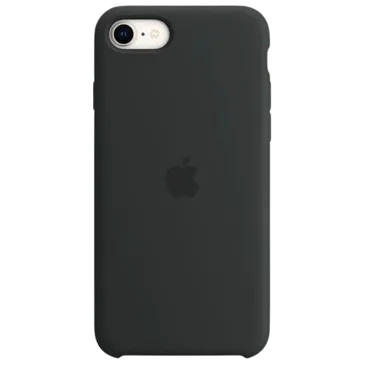 Apple Silicone Back Cover Svart Apple iPhone 7/8/SE 2020/SE 2022