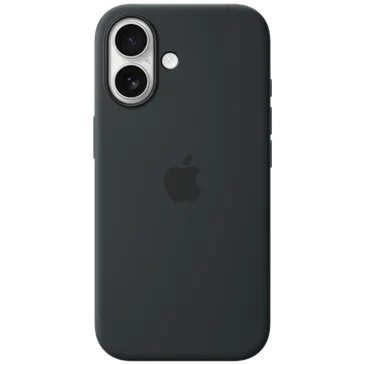 Apple Silicone  Back Cover Black MagSafe Apple iPhone 17