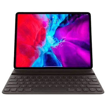 Apple Smart Folio Pu-Leather Keyboard Case Black Apple Ipad Pro 12.9 2020/2021