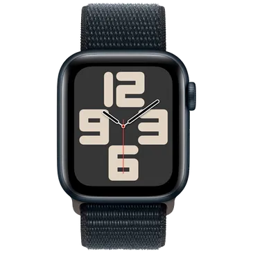 Apple Watch SE 2023 40mm Svart (Svart Nylon Reim)