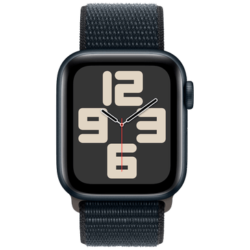 Apple Watch SE 2023 40mm Preto (Preto Nylon Correia)