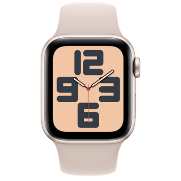 Apple Watch SE 2023 4G 40mm Gold Beige Silicone Strap M L Gomibo.hr