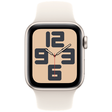 Apple Watch SE 2024 4G 40mm Gold Beige Silicone Strap S M Gomibo.hr