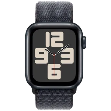 Apple Watch SE 2024 4G 40mm Black (Black Nylon Strap)