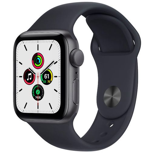 Apple Watch SE V2 40mm Zwart/Zwarte Band - Belsimpel