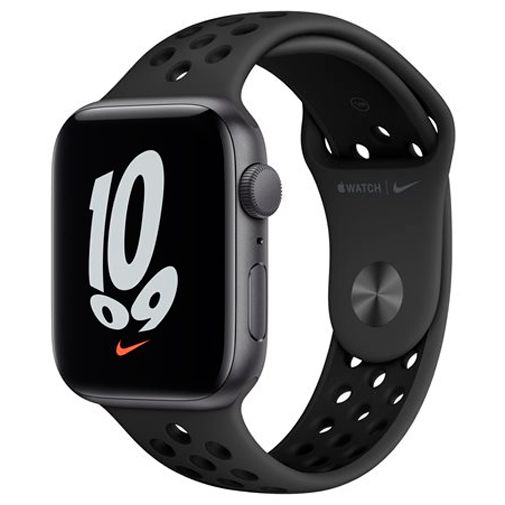 Apple Watch SE V2 Sport Nike 44mm Grijs/Zwarte Band - Belsimpel