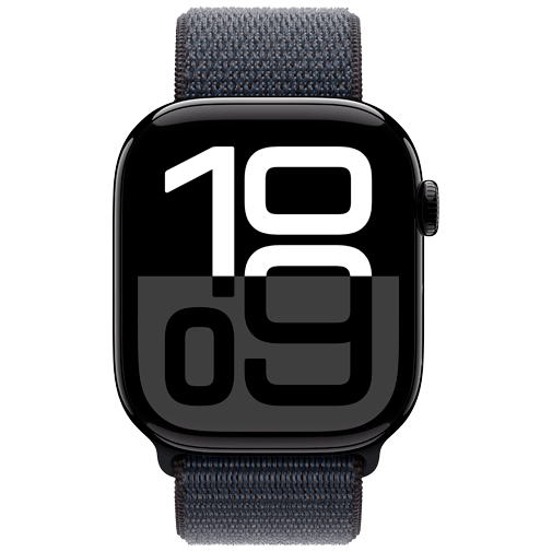 Apple Watch Series 10 46mm Black (Black Nylon Strap)