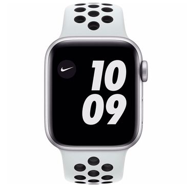 Ægte Feed på solsikke Apple Watch Series 6 Sport Nike 40mm Silver Aluminium White Silicon Strap -  Gomibo.ch