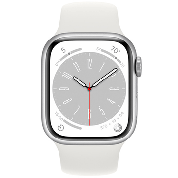 Silver apple watch band series 5 outlet