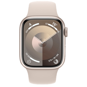 Apple Watch Series 9 4G 41mm Gold (Gold Silicone Strap M/L