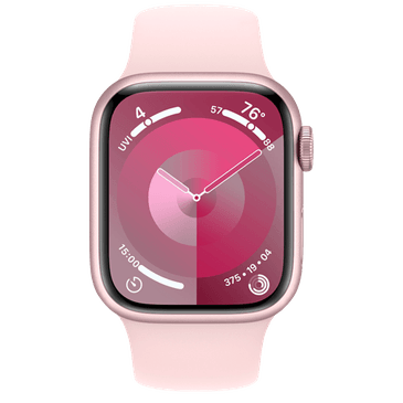 Apple Watch Series 9 4G 41mm Pink (Pink Silicone Strap S/M)
