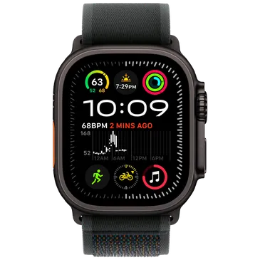 Apple Watch Ultra 2 Black (Black Fabric Strap S/M)