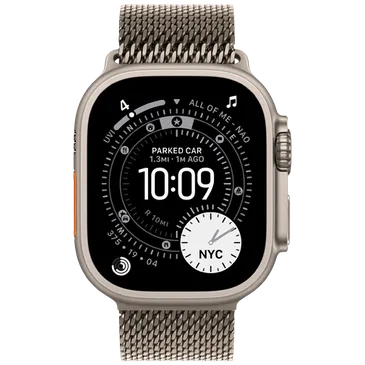 Apple Watch Ultra 3 49mm Titanium (Titanium Milanese Bracelet S)