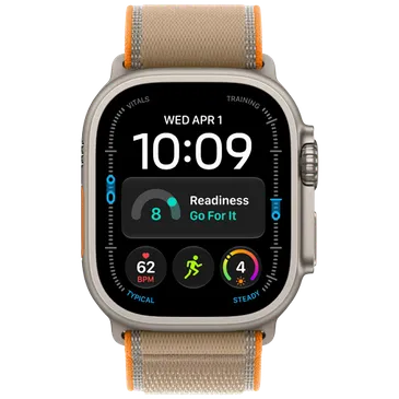 Apple Watch Ultra 4 49mm Naturel (Beige Nylon Strap M/L)