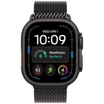 Apple Watch Ultra 4 49mm Black (Black Milanese Strap L)