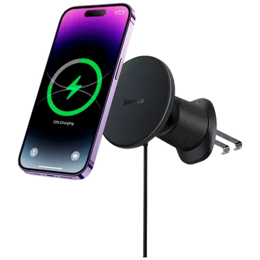 Baseus Cw01 Sans Fil Magnétique Chargeur De Voiture 15W Noir