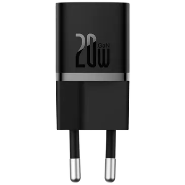 Baseus Gan5 Chargeur Rapide 20W Noir