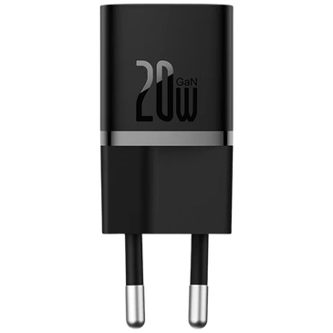 Baseus Gan5 Carregador Rápido 20W Preto