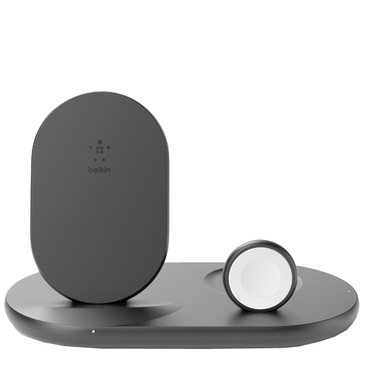 Belkin Boost Charge 3-in-1 Wireless Charger Black Gomibo.pt