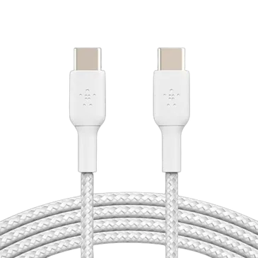 Belkin Boost Charge USB-C - USB-C Braided Cable 1 Meter White