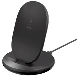 Belkin Draadloze Snellader Standaard 15W + Adapter 24W Zwart