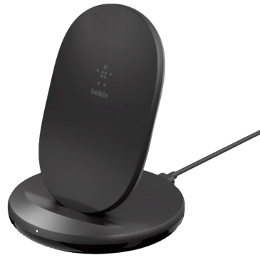 Belkin Wireless Fast Charger Stand 15W + Adapter 24W Black