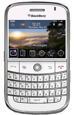 BlackBerry Bold 9000 White - kopen - Belsimpel
