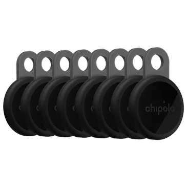 Chipolo LOOP Black 8-Pack